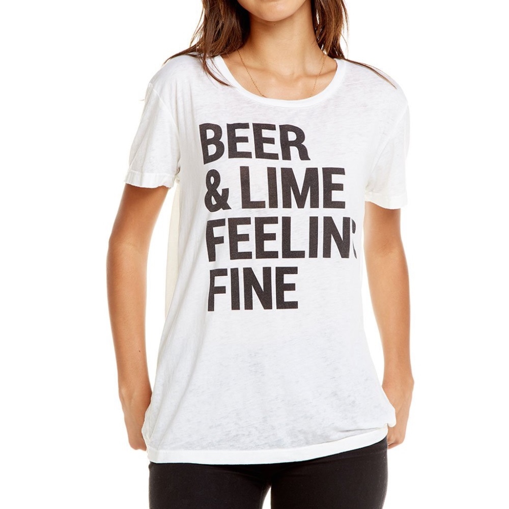 CHASER BRAND BEER LIME TEE